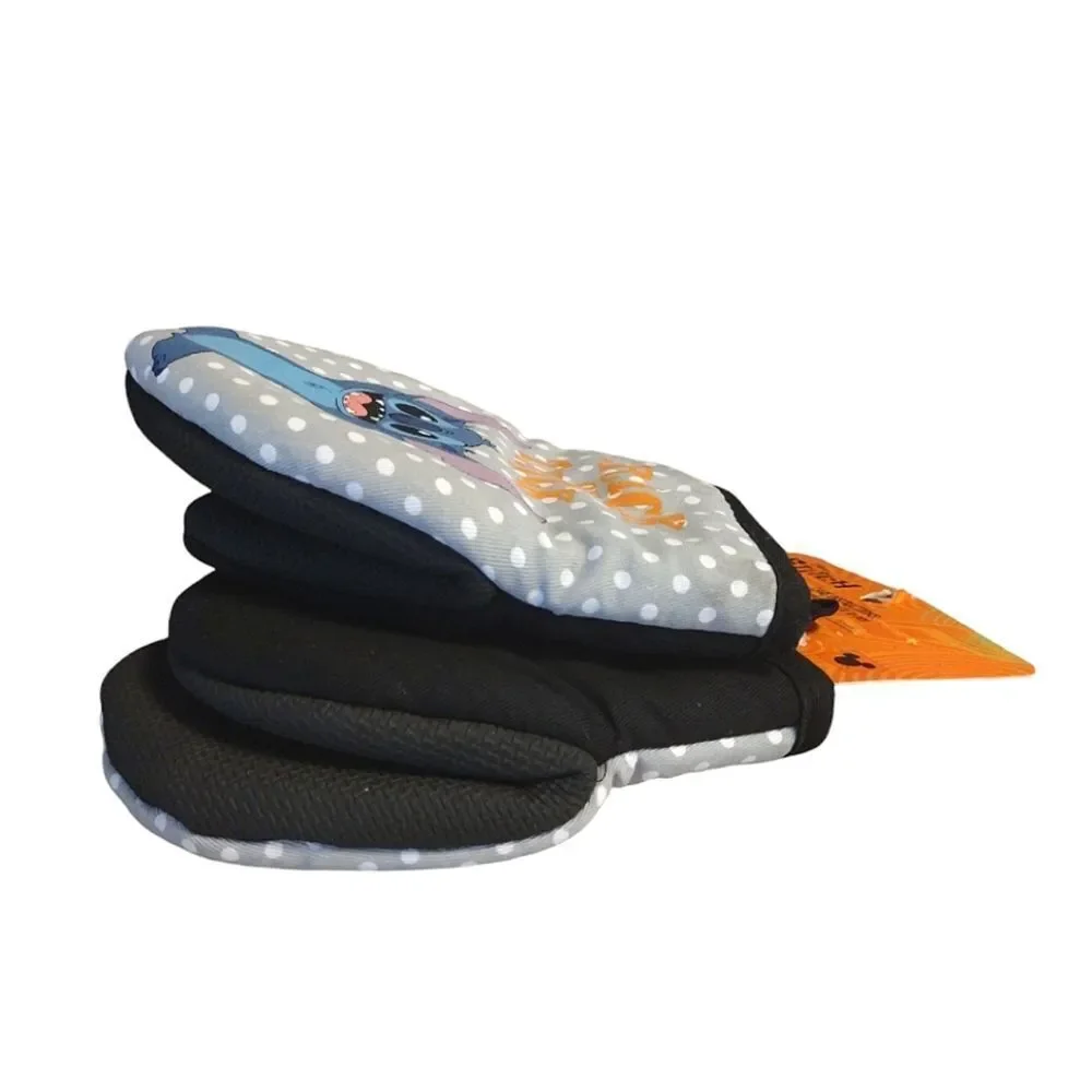 Disney Stitch‎ Halloween Trick Or Treat Print 2 Pack Mini Oven Mitts Set NWT